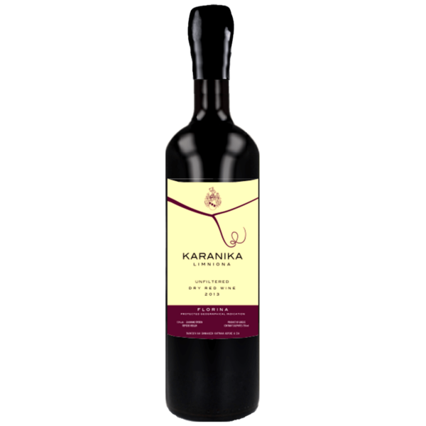 Karanika - Limniona ungefiltert, PGI - 1,5 L - vin naturel
